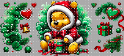 16oz Christmas-S  3309